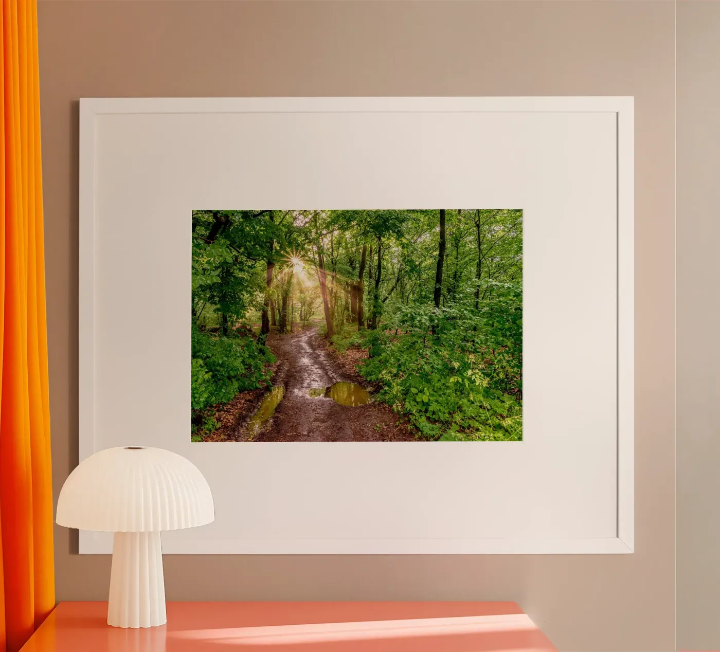 Forest after rain poster by anderm