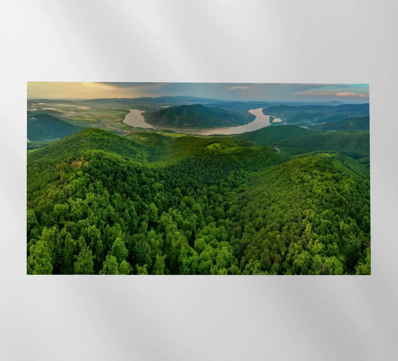 Ansa del Danubio pellicola backlit da anderm