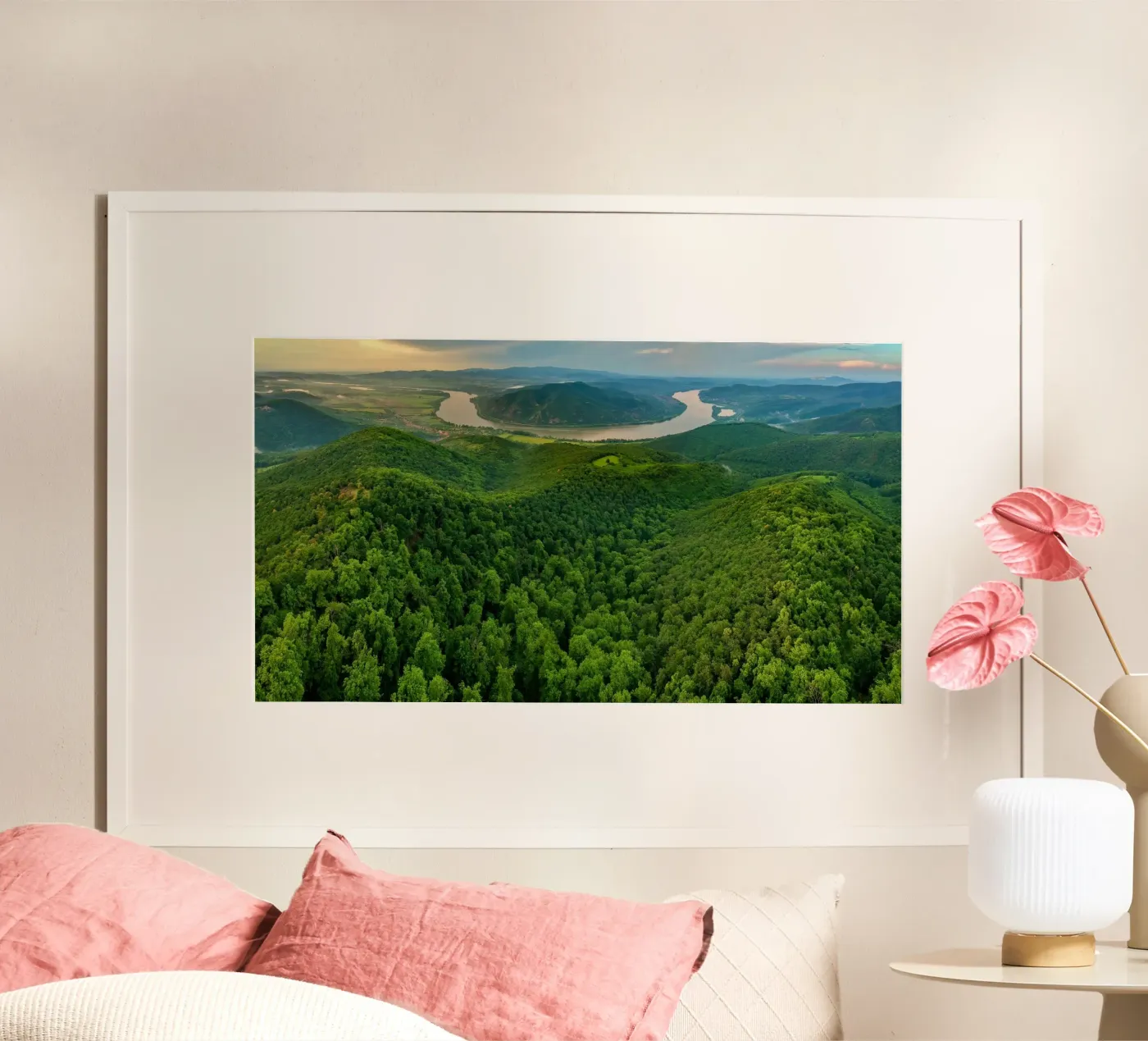 Danube bend poster by anderm