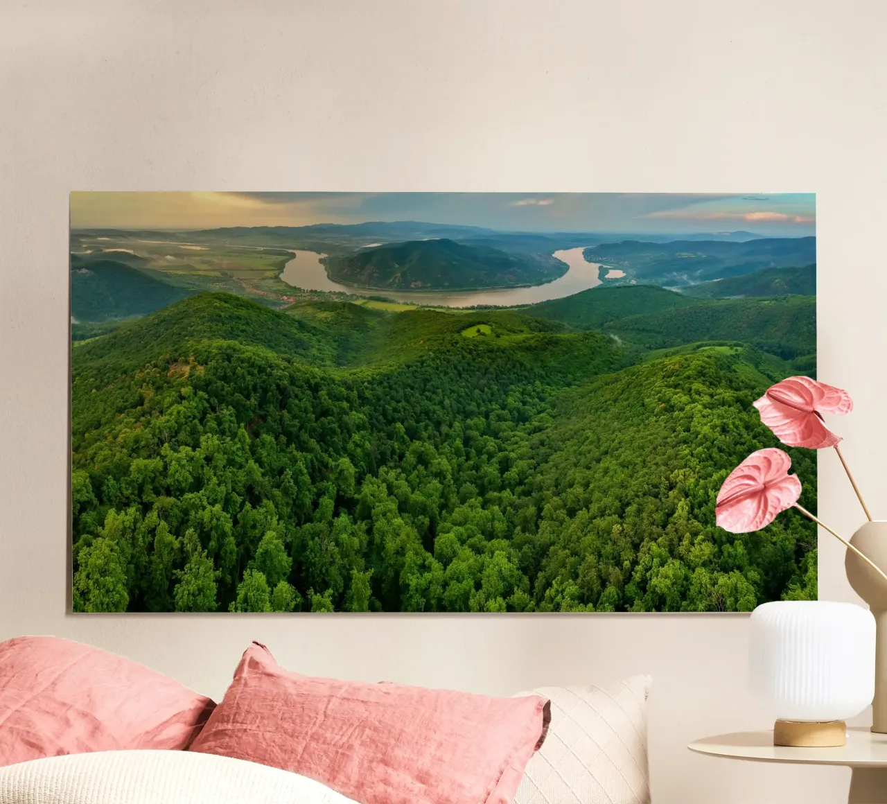 Danube bend poster by anderm