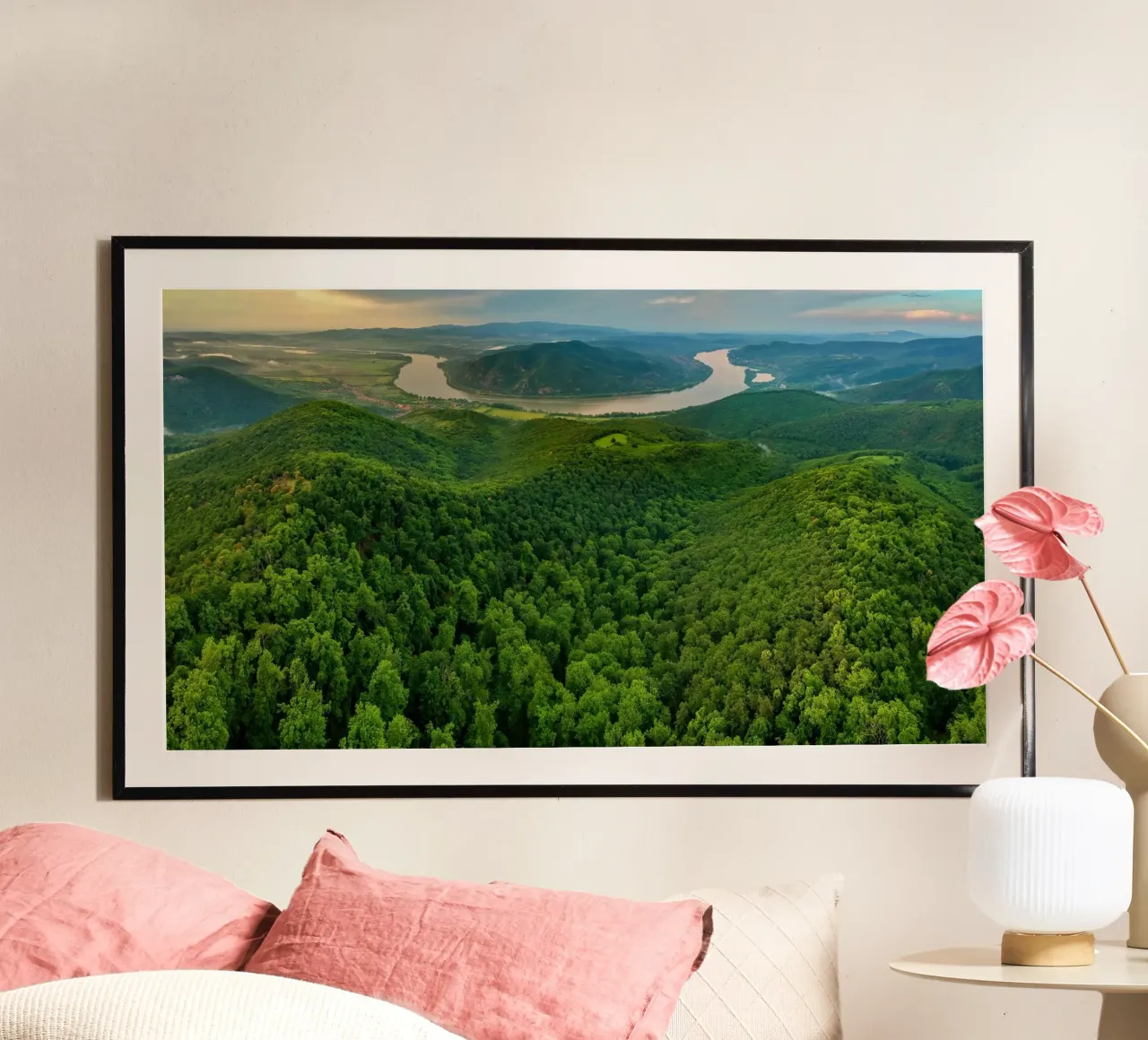 Danube bend poster by anderm