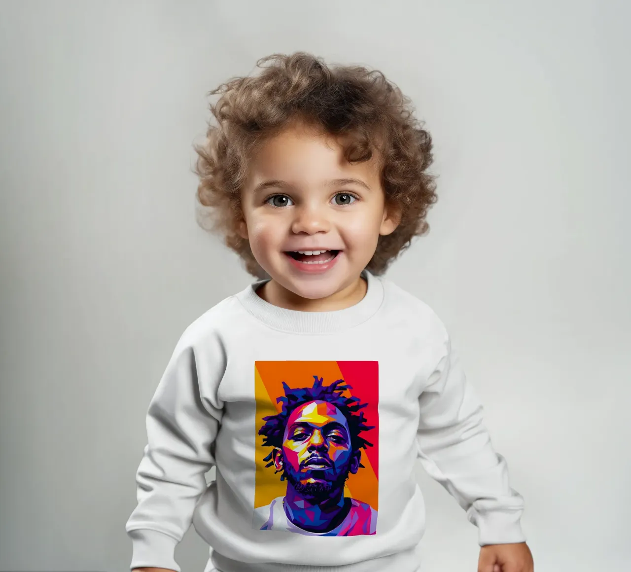 Kendrick Lamar felpa neonato da HopeStudio