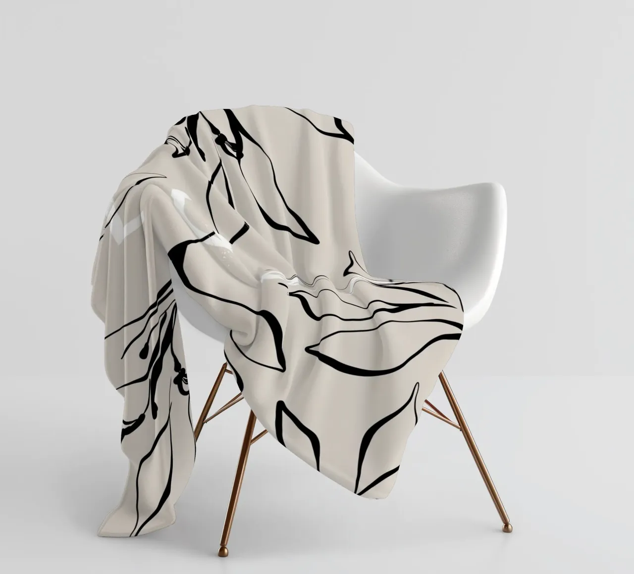 Vie Simple No 54 coperta in pile da treechild