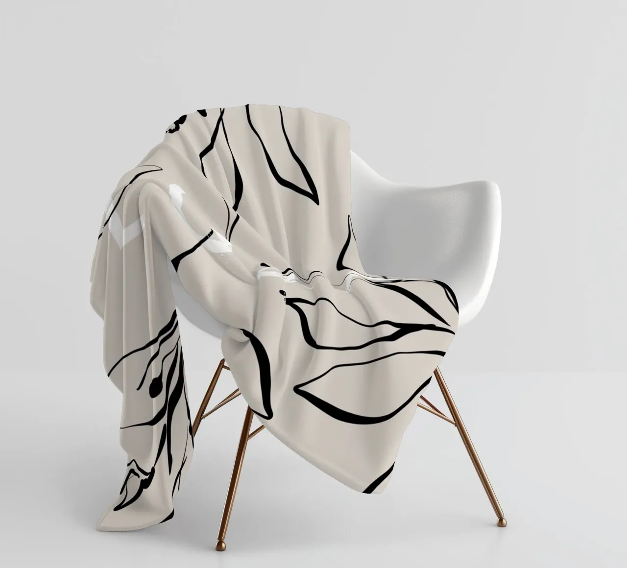Vie Simple No 54 coperta in pile da treechild
