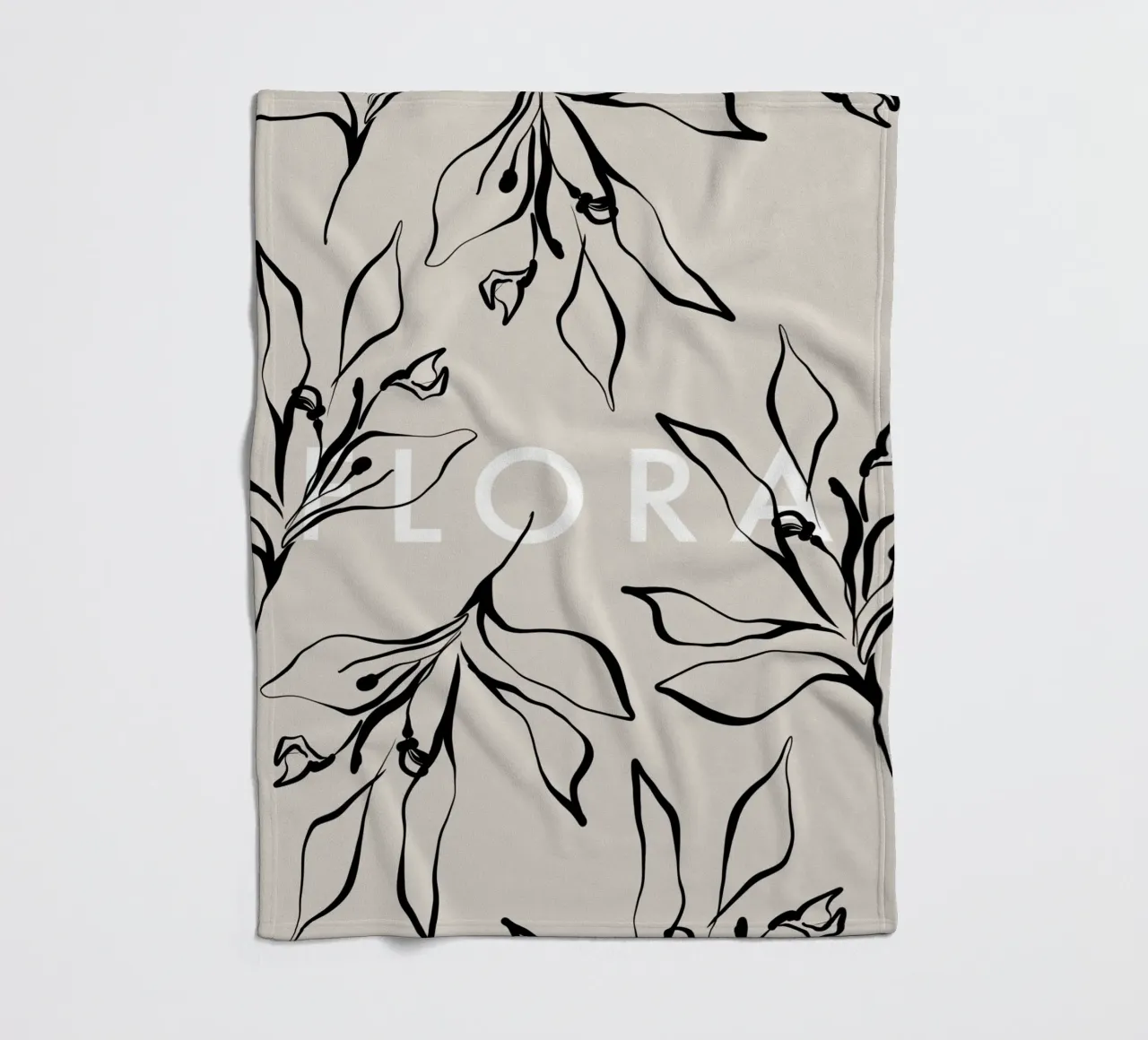 Vie Simple No 54 coperta in pile da treechild