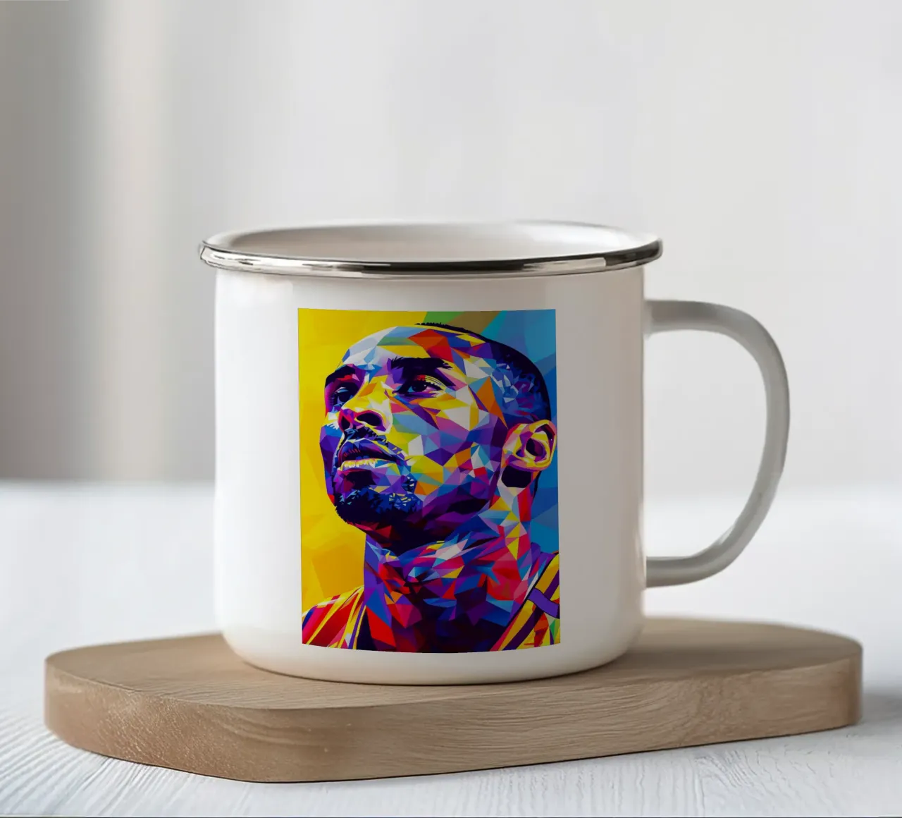 Kobe Bryant enamel mug by HopeStudio