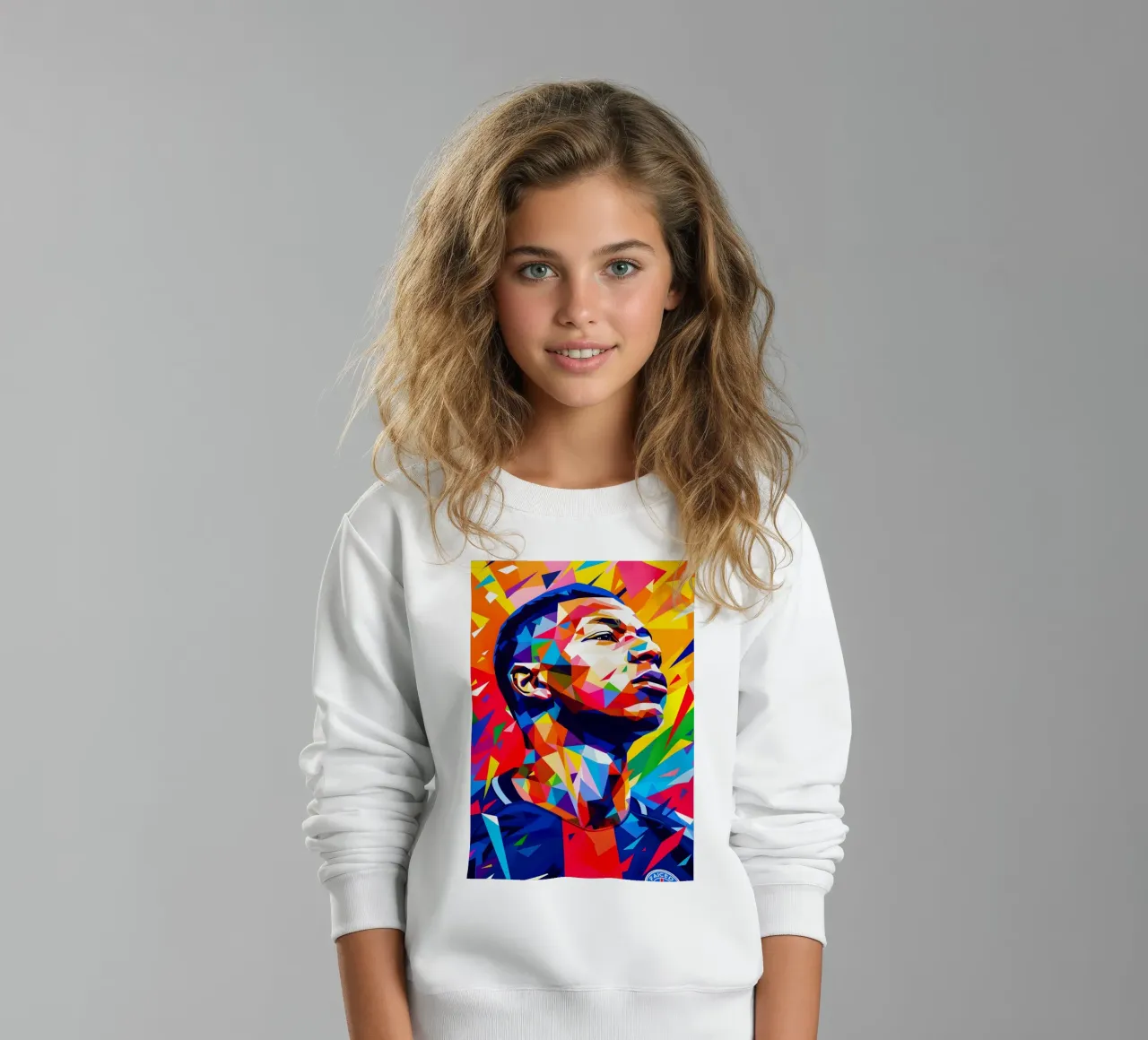 Kylian Mbappe felpa bambino da HopeStudio