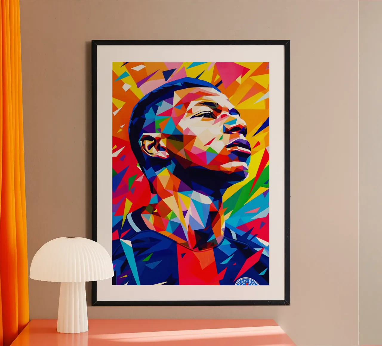 Kylian Mbappe carta hahnemühle da HopeStudio