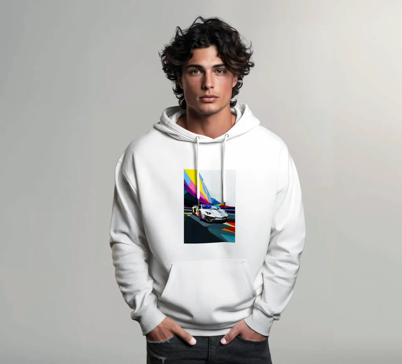 Lamborghini Adventador felpa con cappuccio da HopeStudio