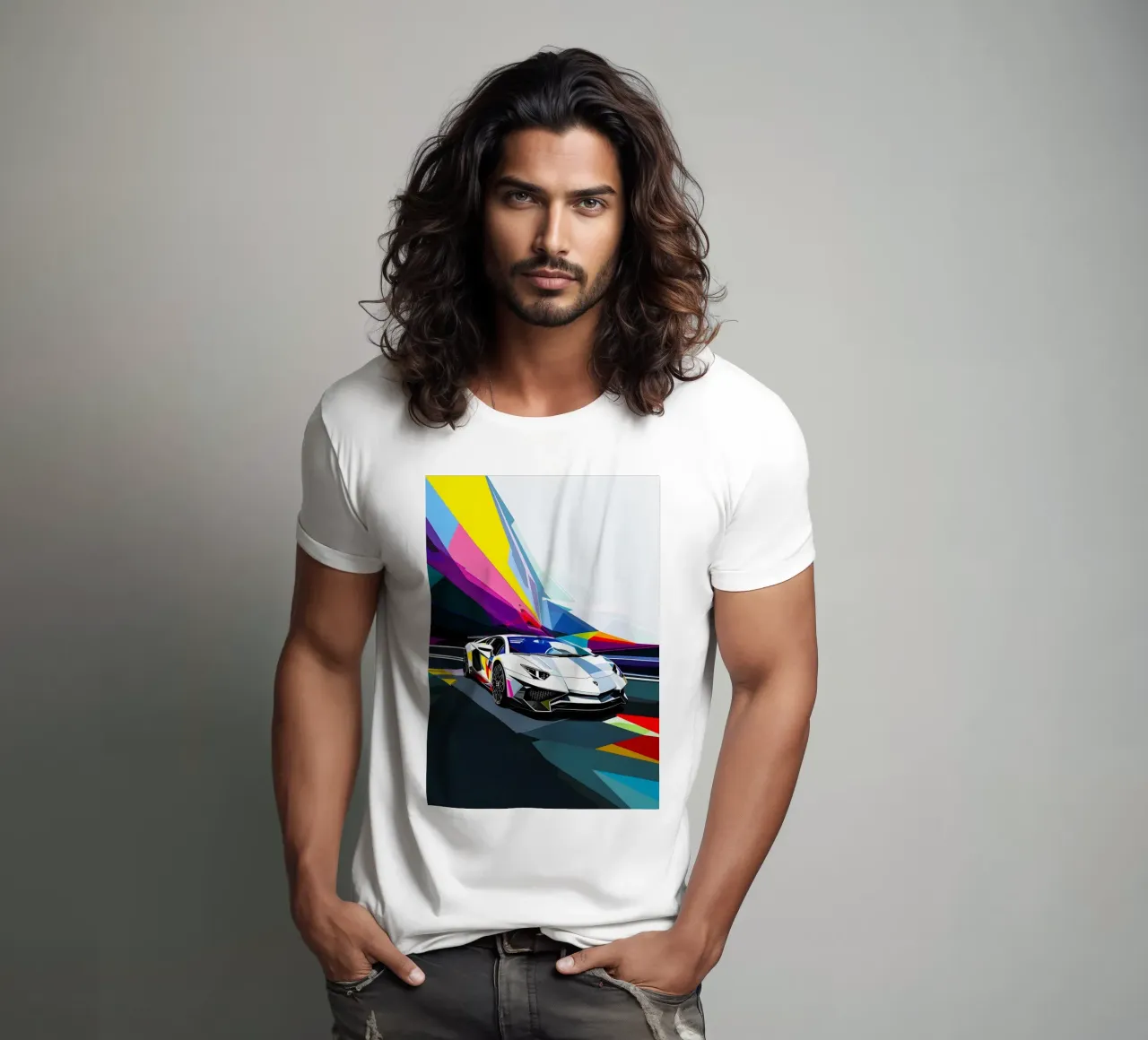 Lamborghini Adventador t-shirt da HopeStudio