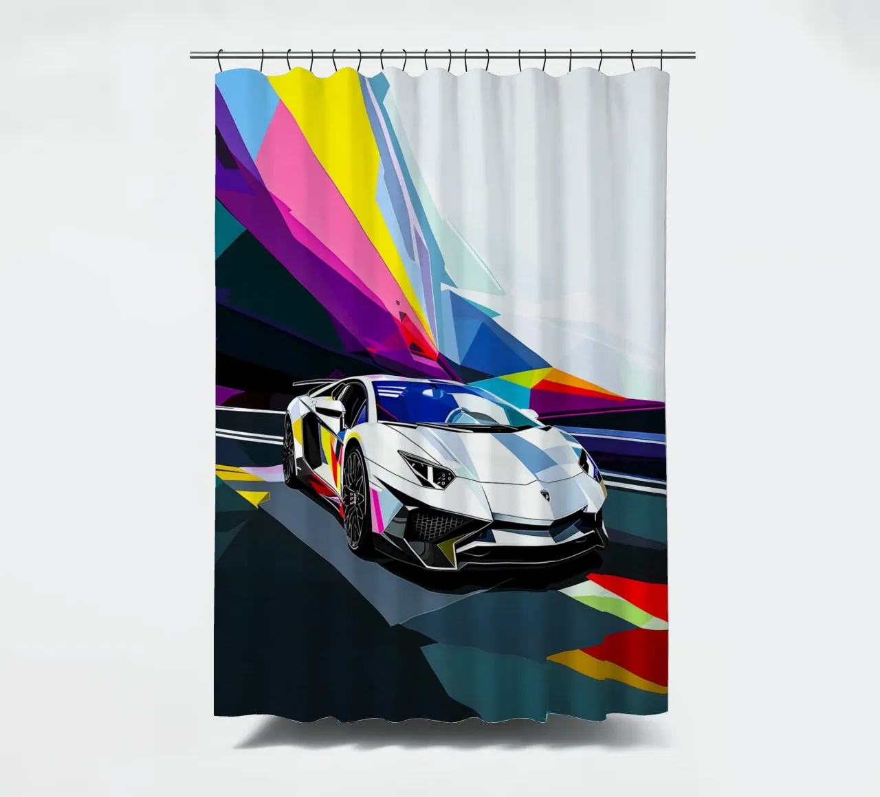 Lamborghini Adventador tenda da doccia da HopeStudio