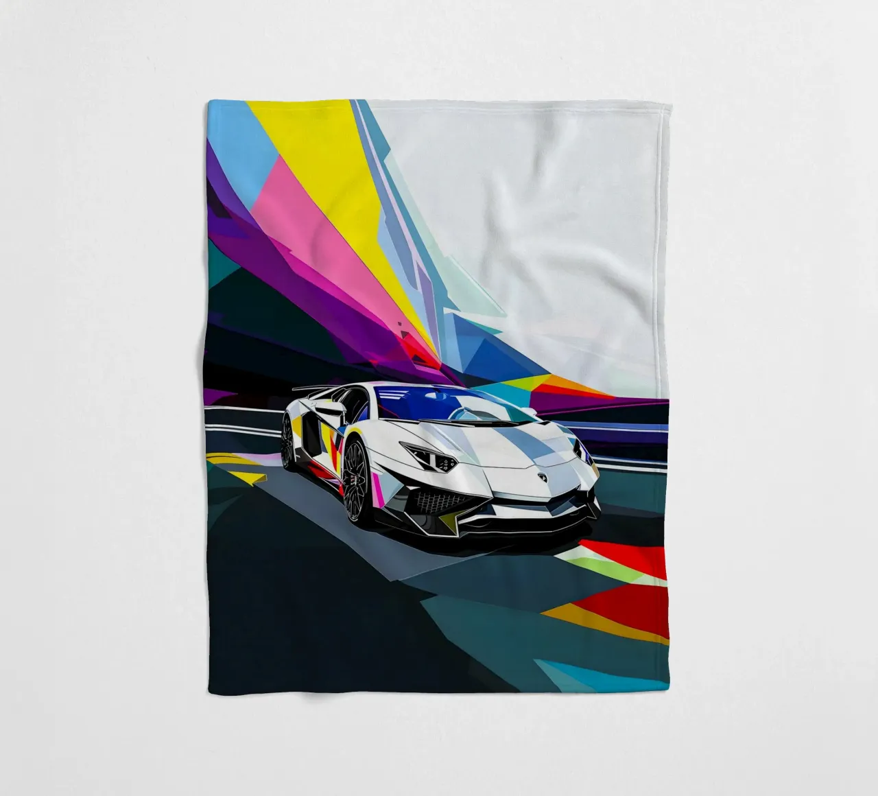 Lamborghini Adventador coperta in pile da HopeStudio