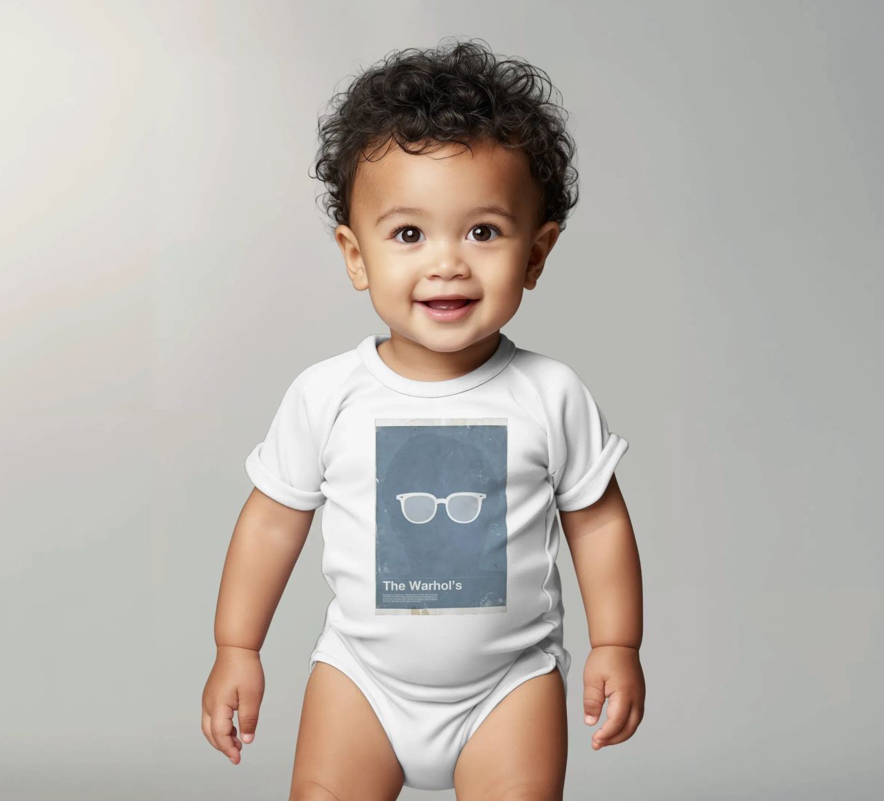 Framework Warhol Kurzarm Babybody von Moxy Creative House