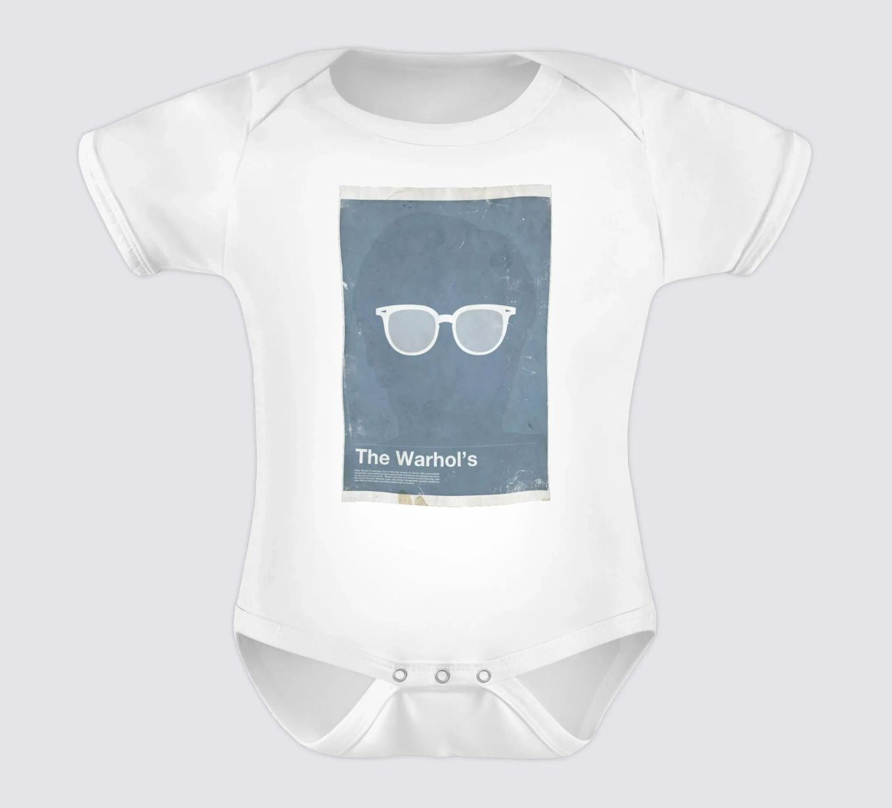 Framework Warhol Kurzarm Babybody von Moxy Creative House