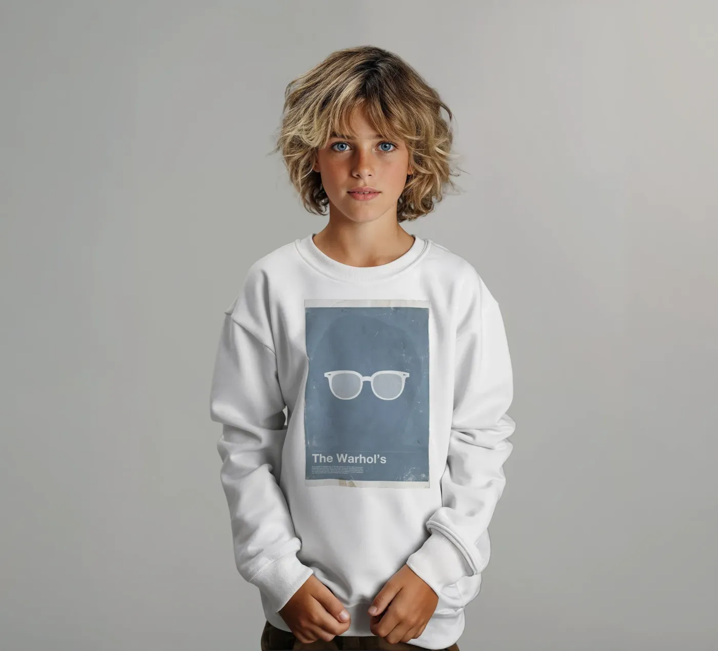 Framework Warhol kinder sweatshirt van Moxy Creative House