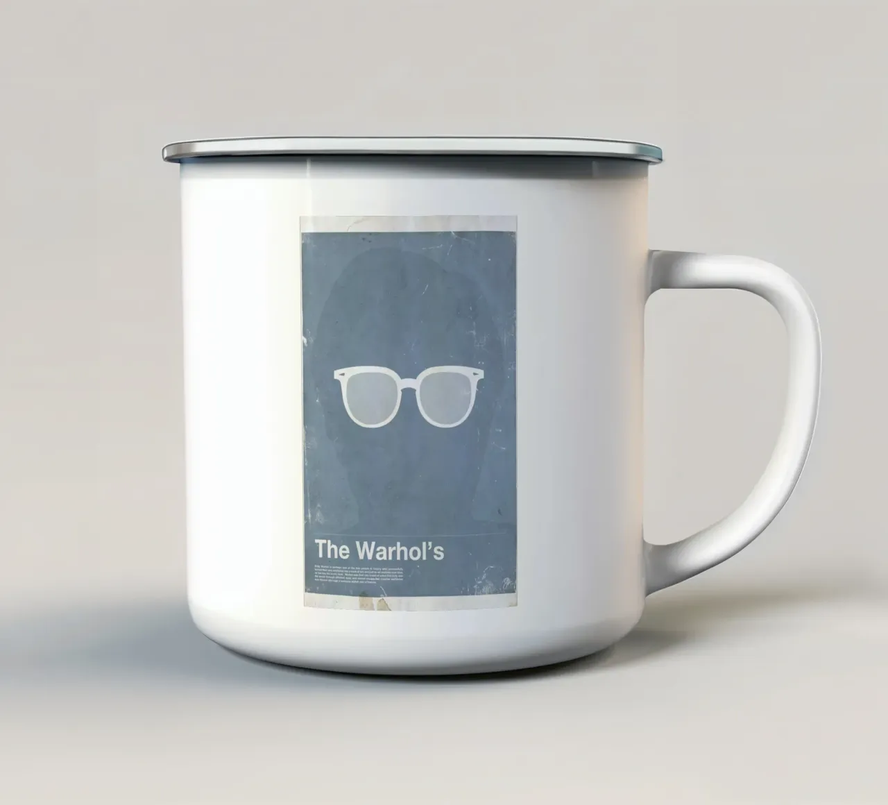 Framework Warhol Emaille Tasse von Moxy Creative House