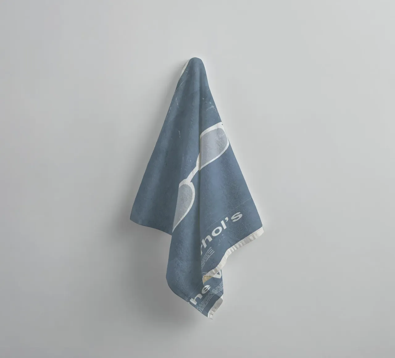 Framework Warhol towel by Moxy Creative House