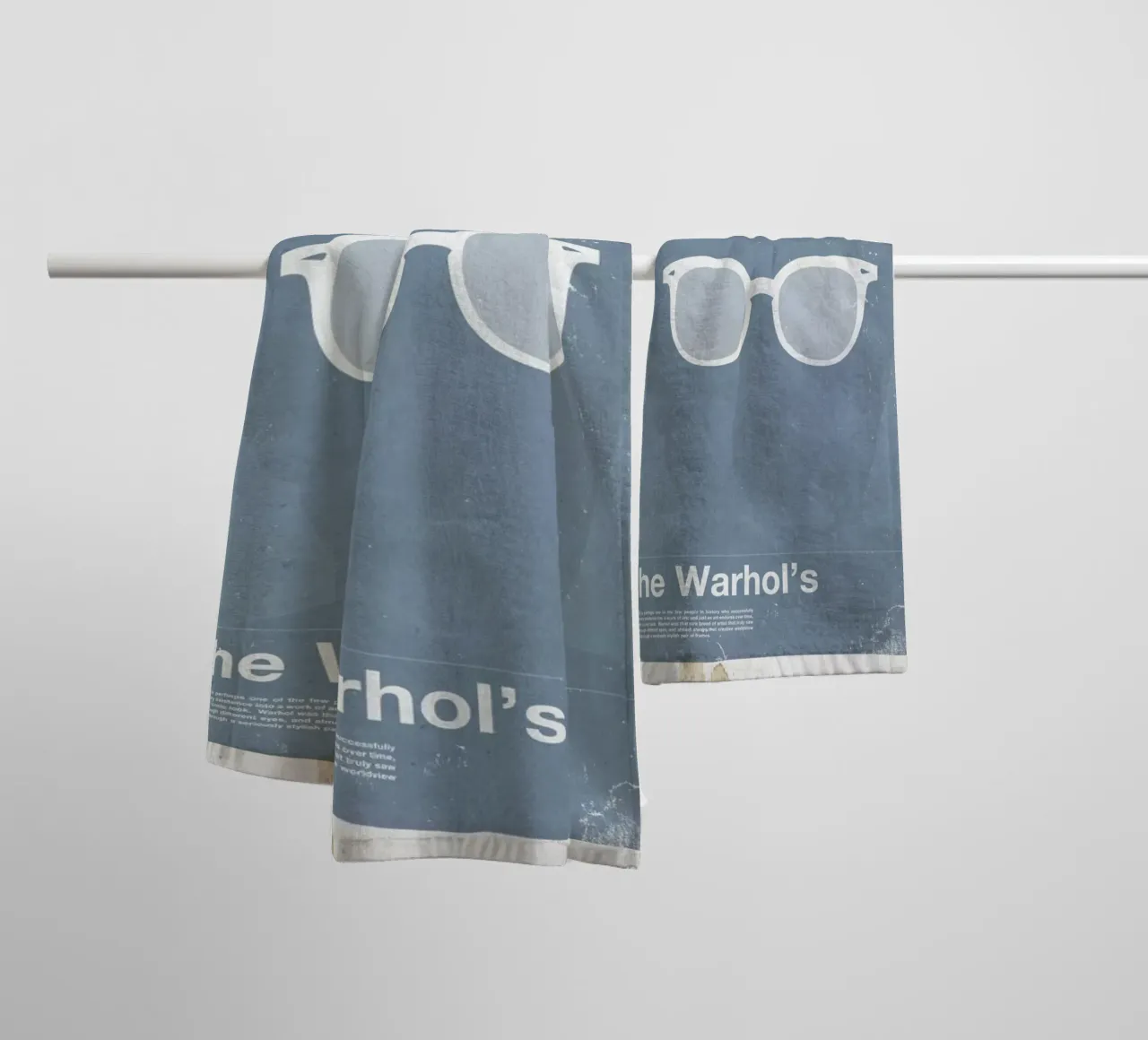 Framework Warhol towel by Moxy Creative House