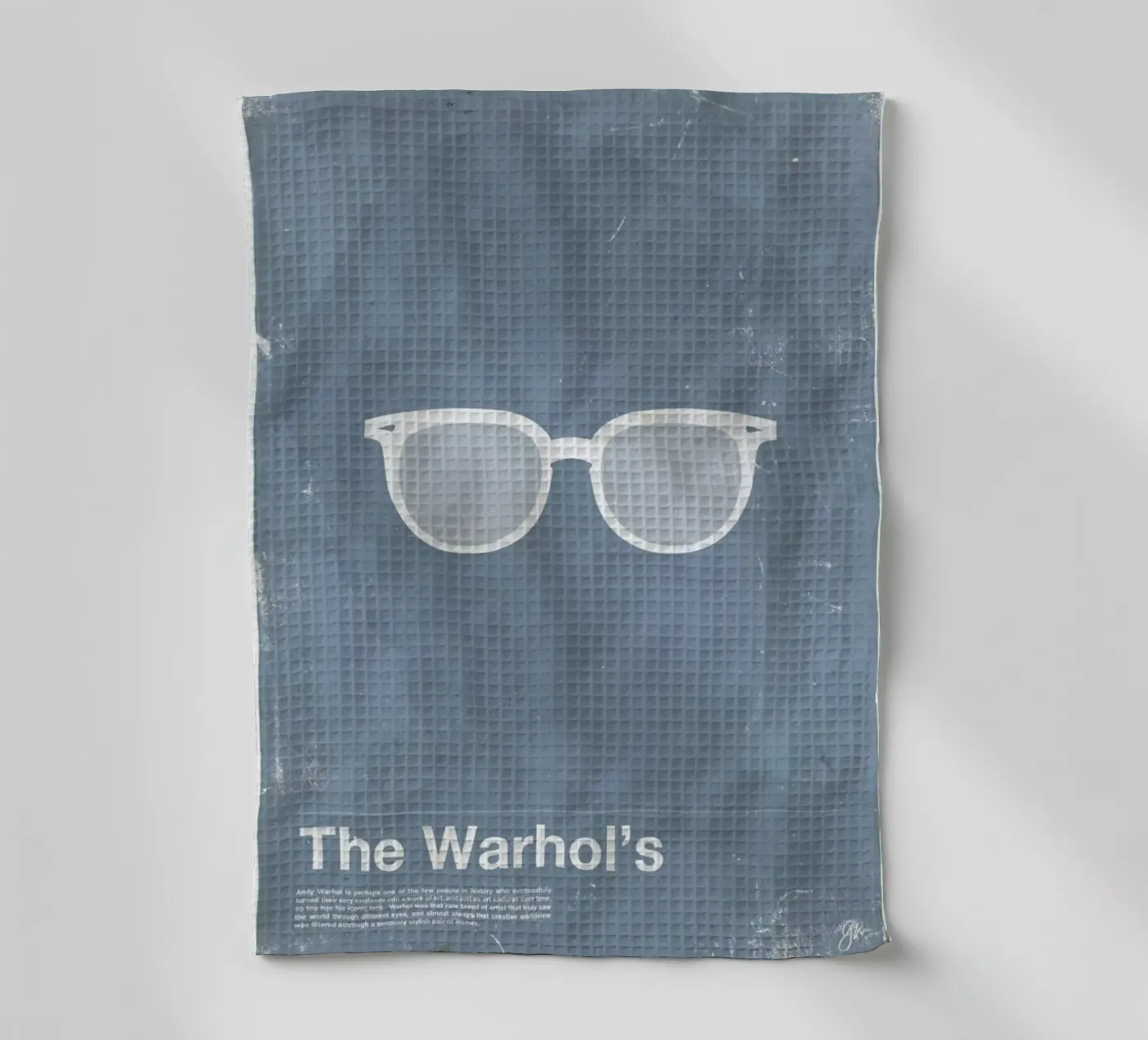 Framework Warhol theedoek van Moxy Creative House