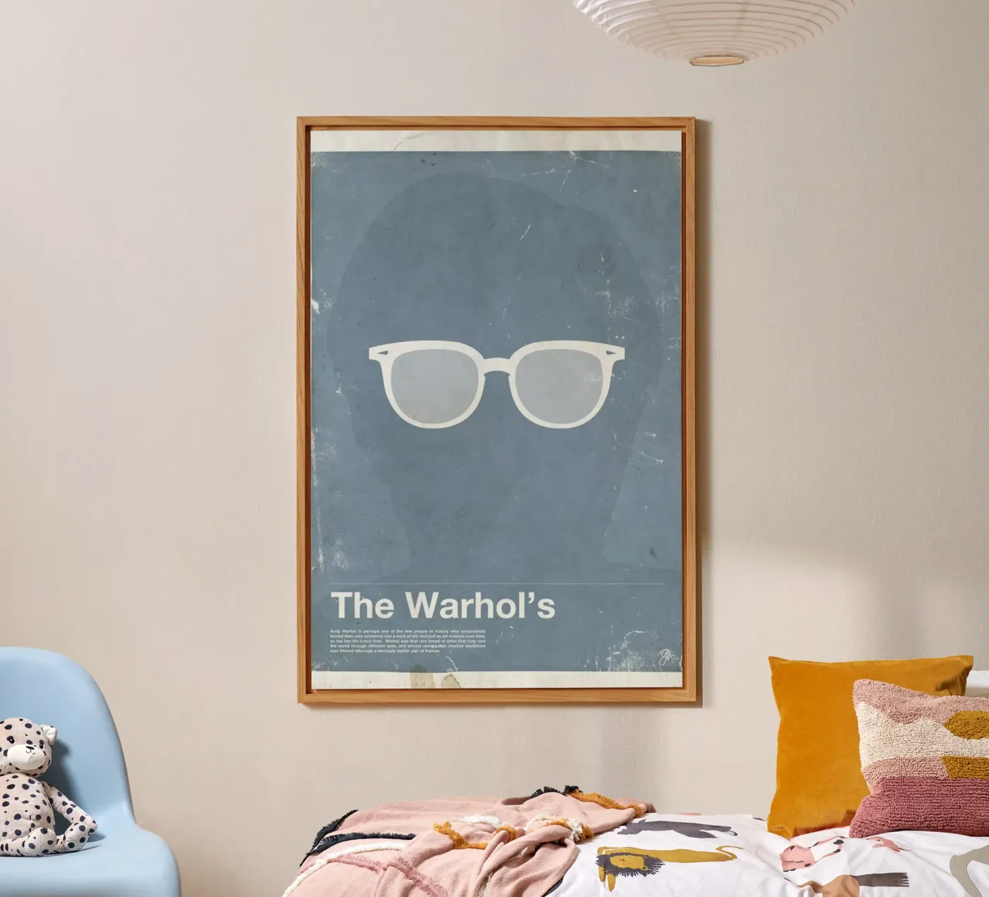 Framework Warhol alluminio dibond da Moxy Creative House