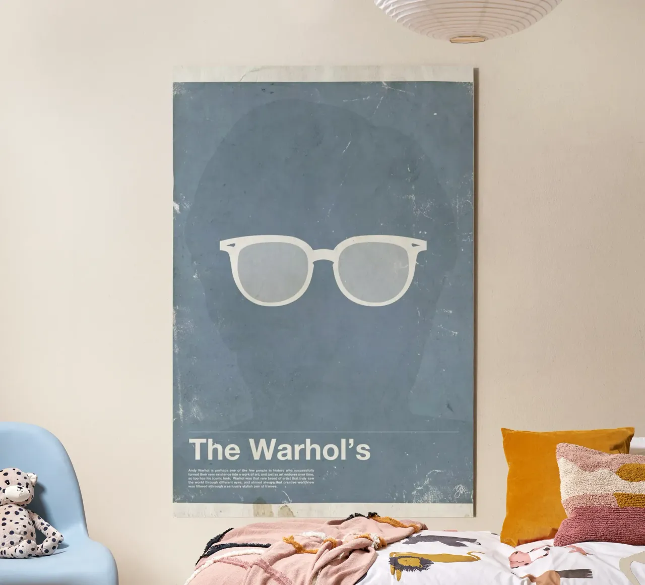 Framework Warhol alluminio dibond da Moxy Creative House