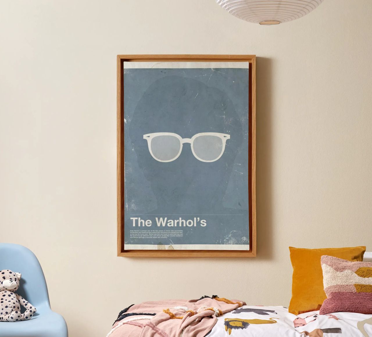 Framework Warhol canvas by Moxy Creative House