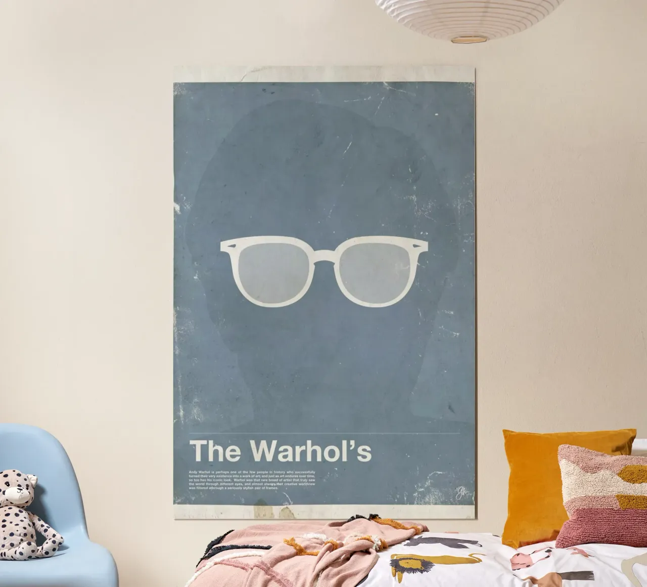 Framework Warhol Poster von Moxy Creative House
