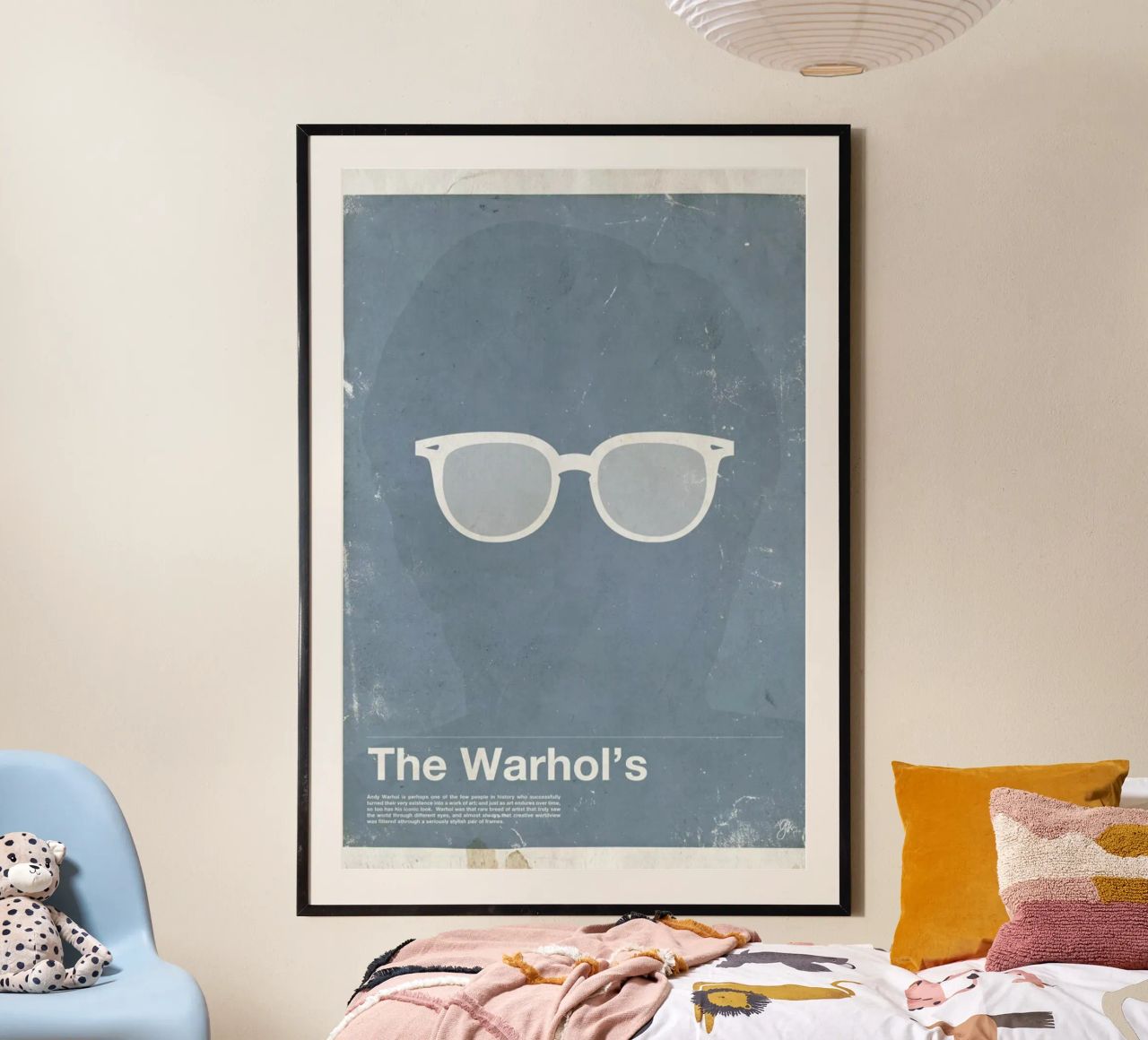 Framework Warhol Poster von Moxy Creative House