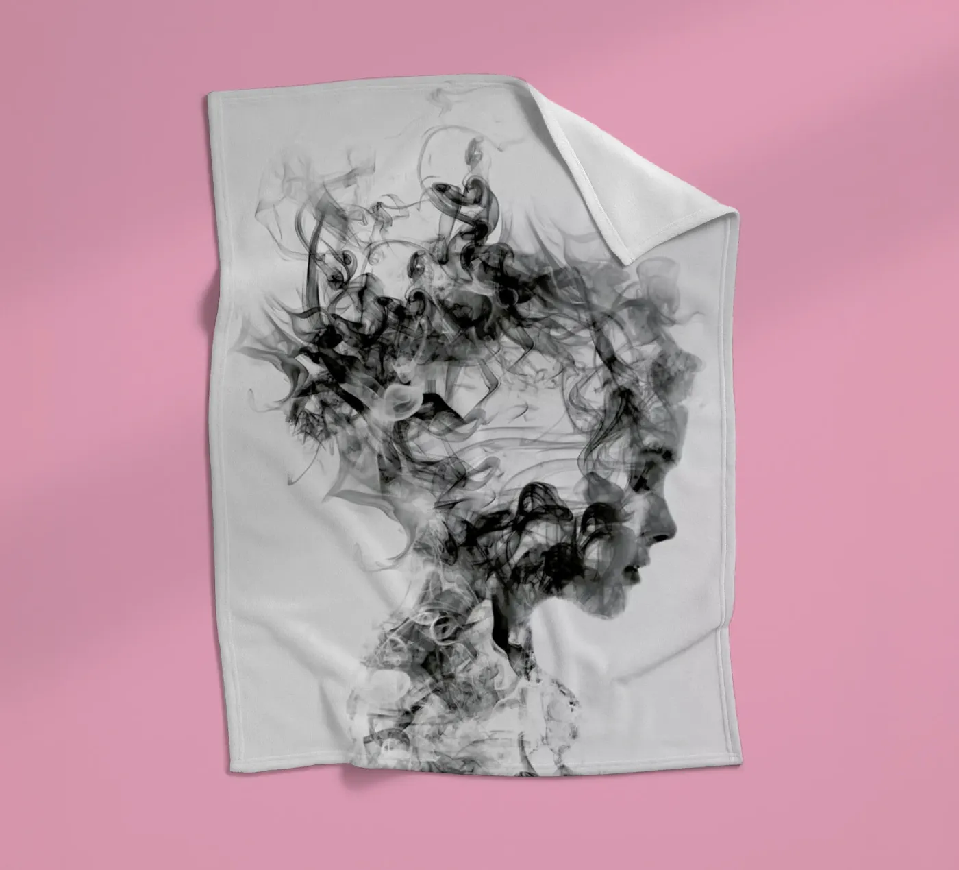 Dissolve Me fleece blanket by Dániel Taylor