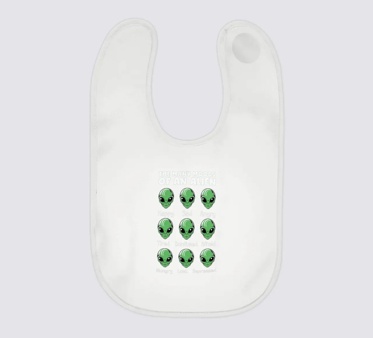 The many moods of an alien bavaglino da edsonramosart