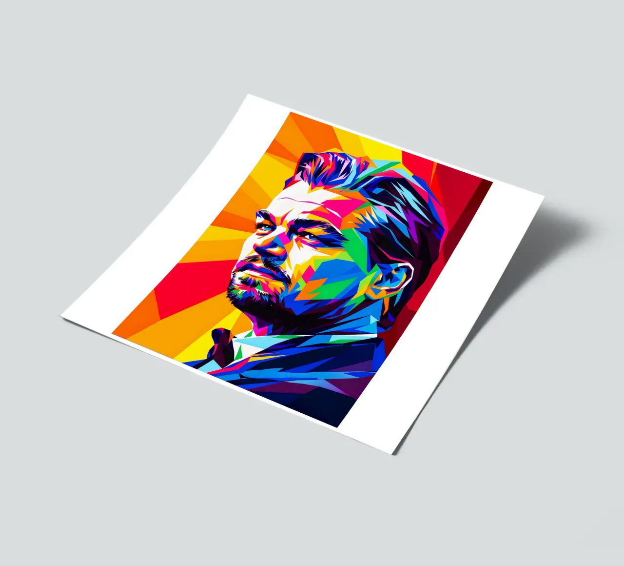 Leonardo DiCaprio stickervel van HopeStudio