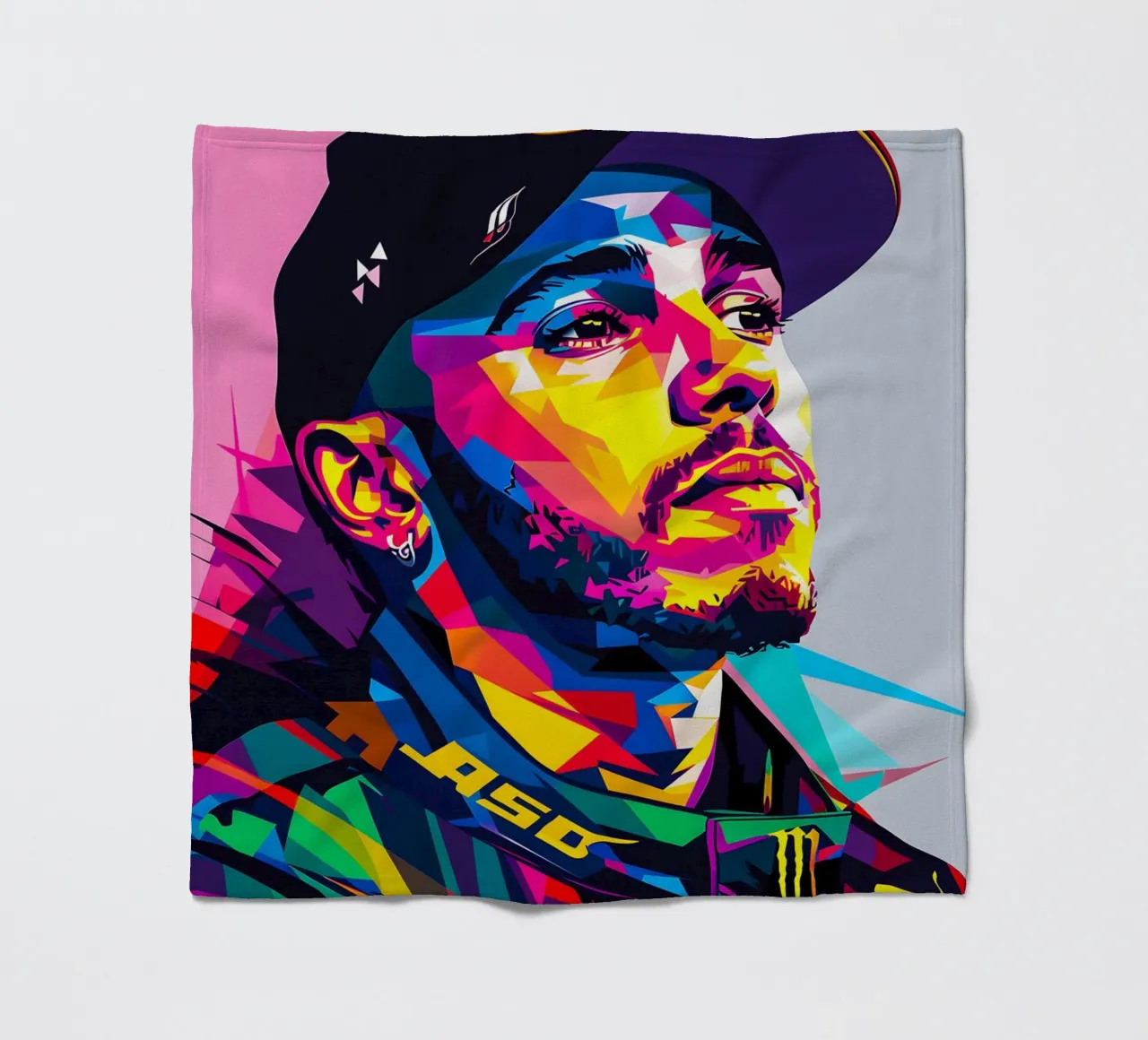 Lewis Hamilton coperta in pile da HopeStudio