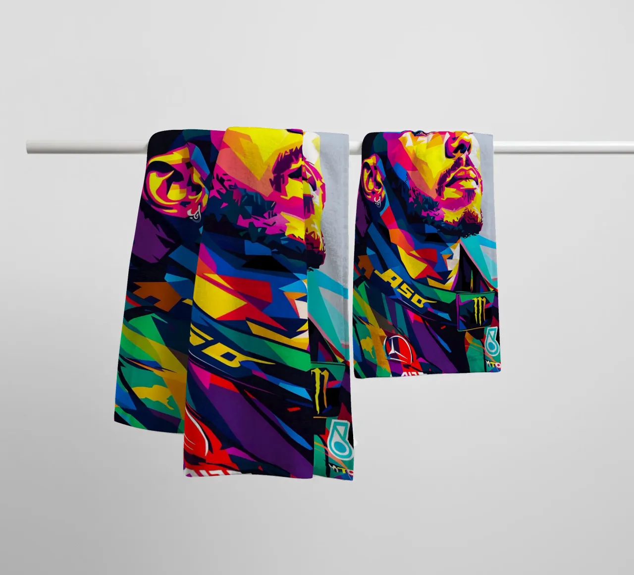 Lewis Hamilton asciugamano da bagno da HopeStudio