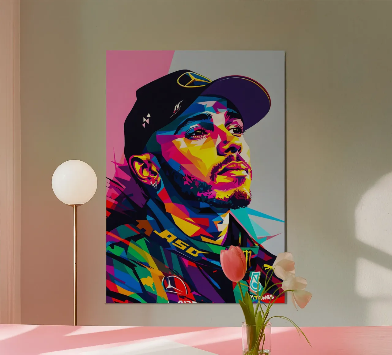 Lewis Hamilton poster da HopeStudio
