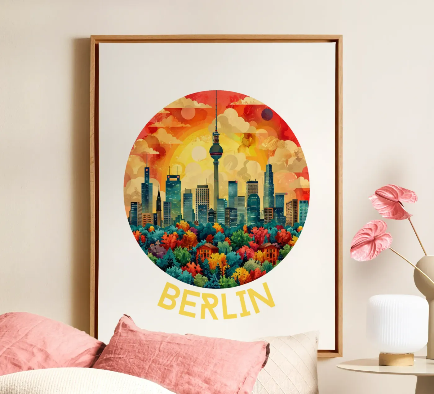 Berlin tela da Nikis Art Studio