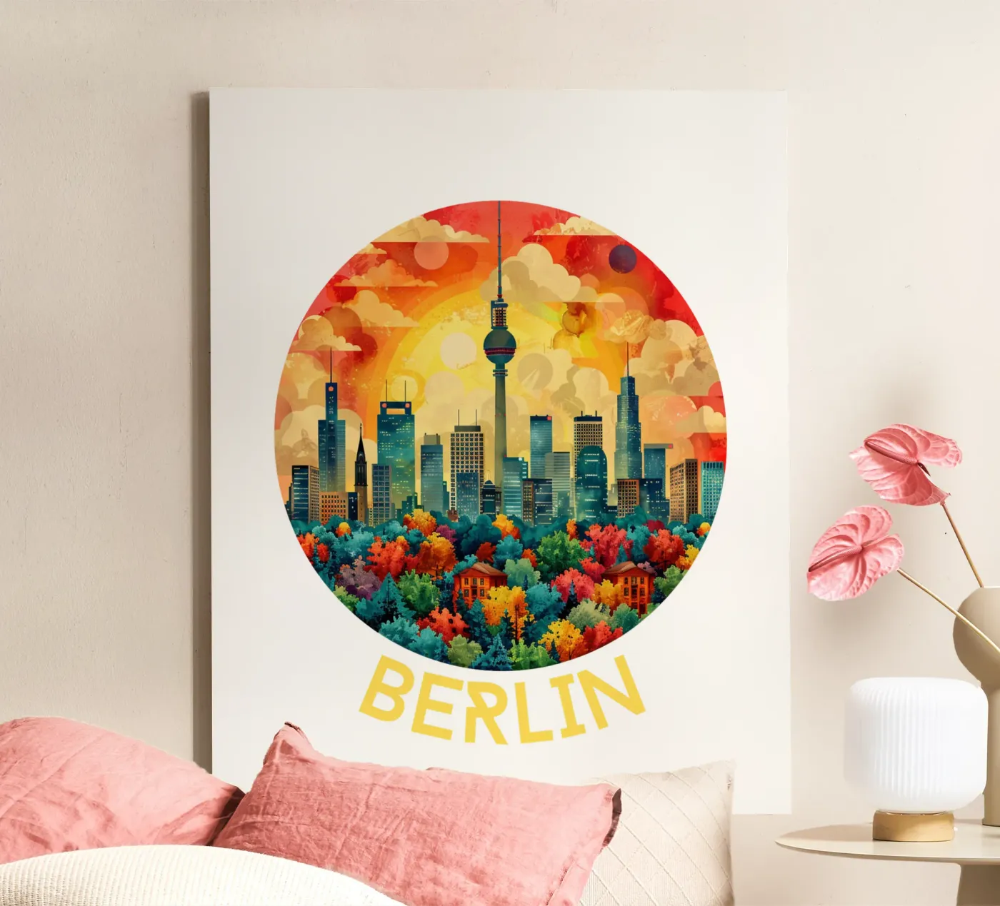 Berlin tela da Nikis Art Studio