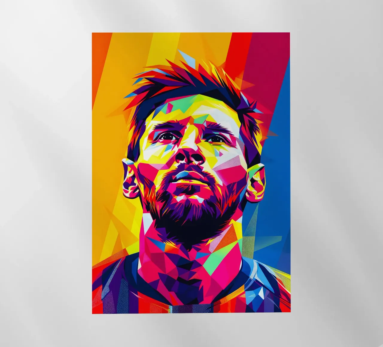 Lionel Messi backlit film by HopeStudio