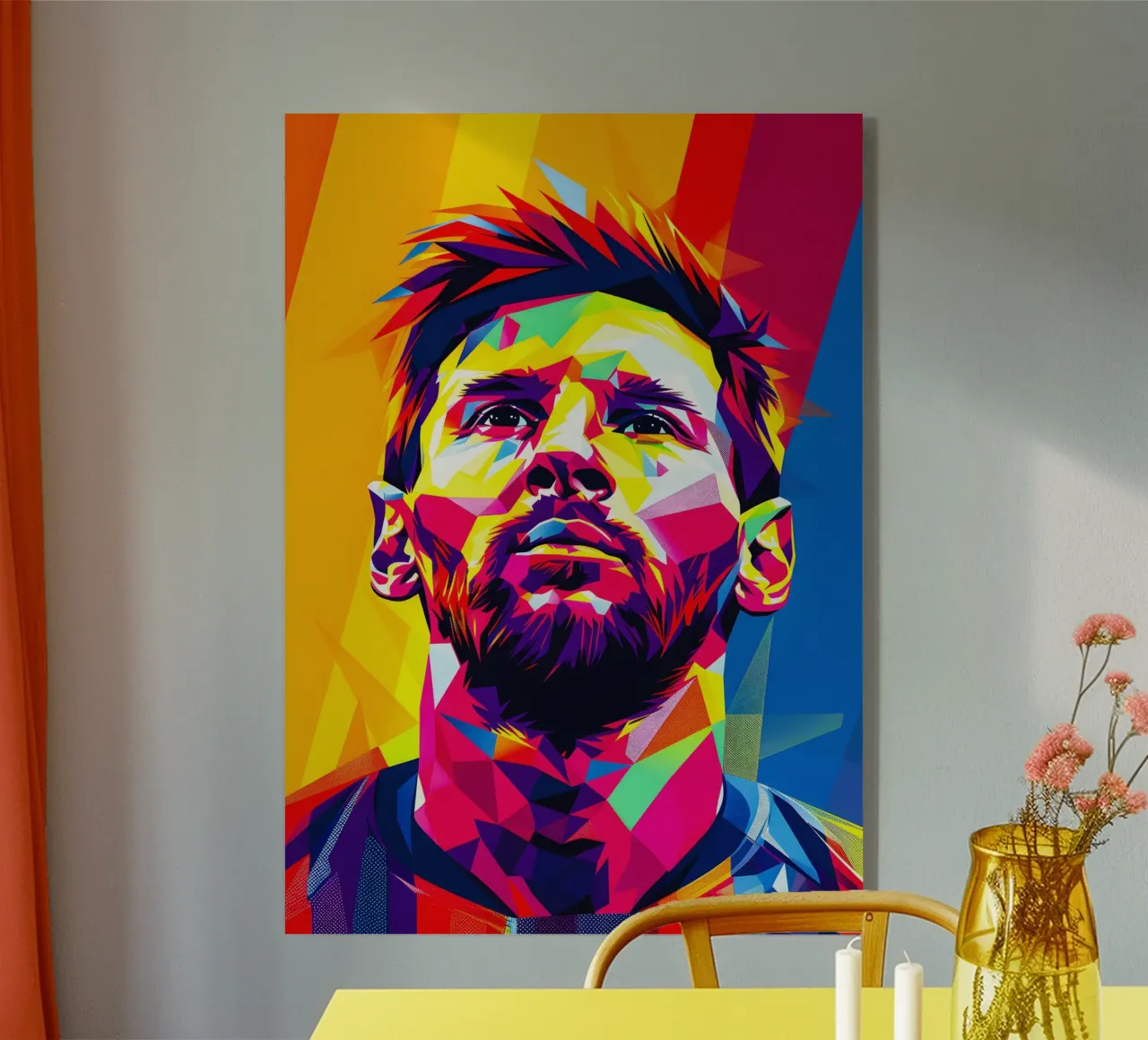 Lionel Messi acrylic glass by HopeStudio