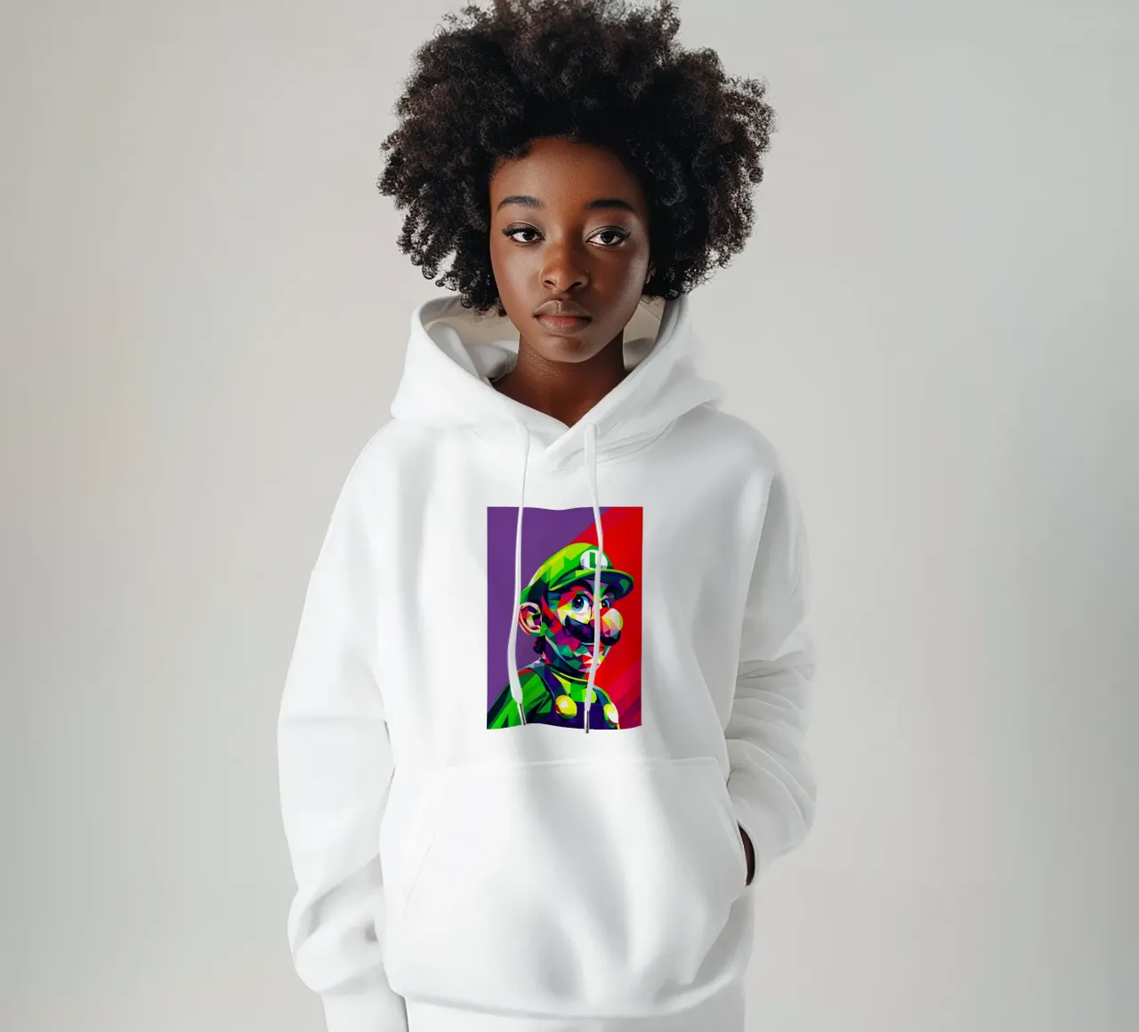 Wpap Luigi felpa con cappuccio da HopeStudio