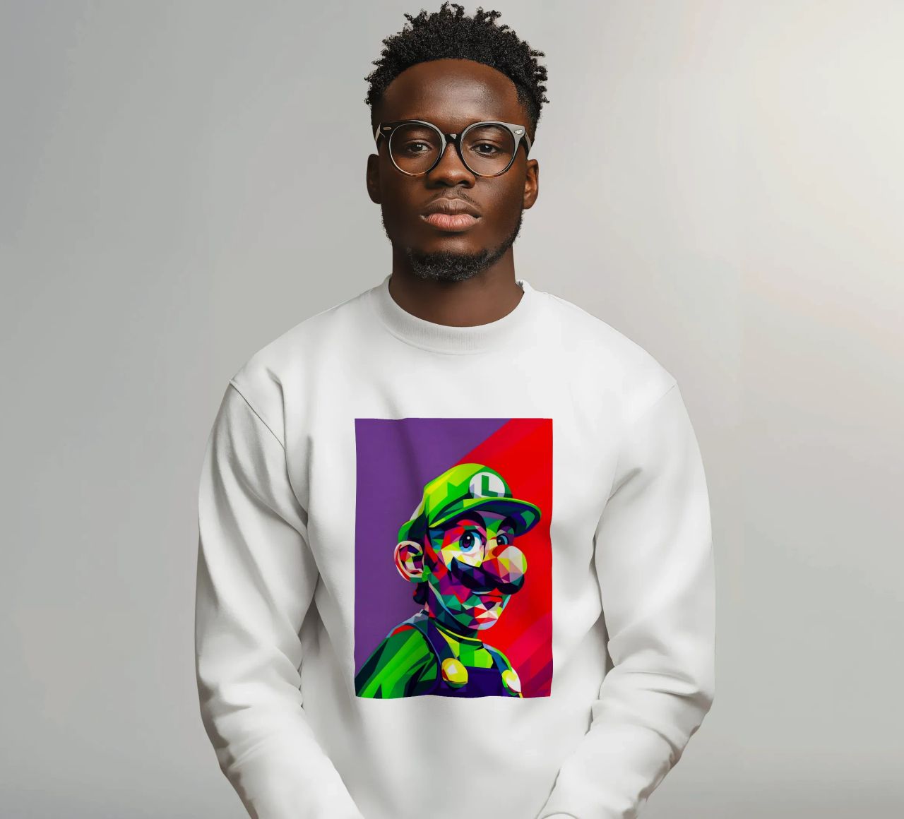 Wpap Luigi felpa da HopeStudio