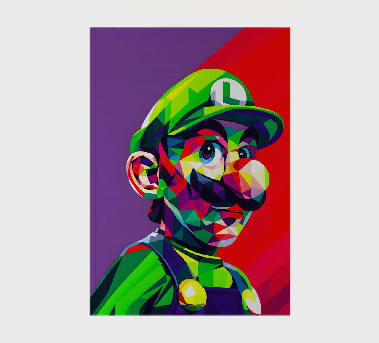 Wpap Luigi notebook by HopeStudio