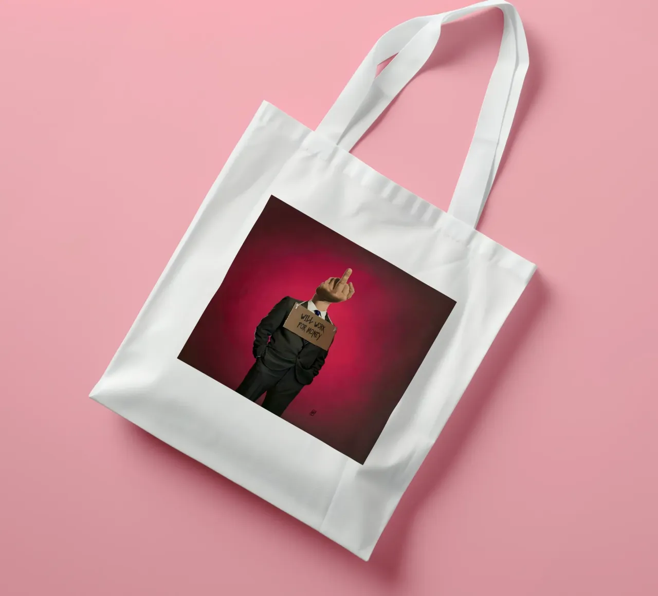 Suited - Unicorn borsa in juta da Suited