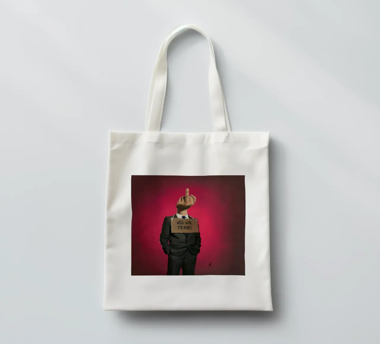 Suited - Unicorn borsa in juta da Suited