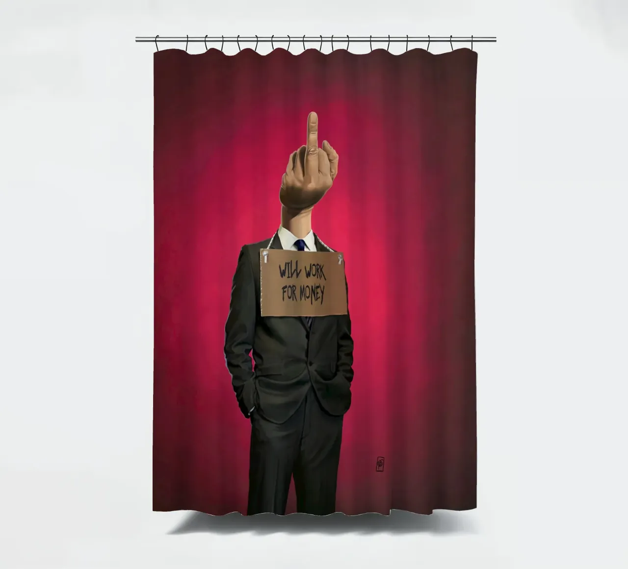 Suited - Unicorn tenda da doccia da Suited