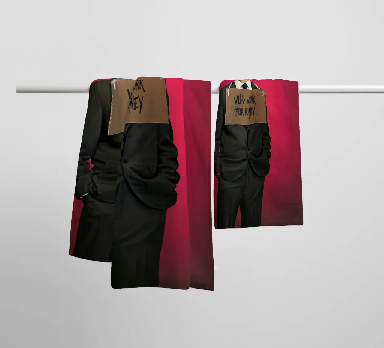 Suited - Unicorn asciugamano da bagno da Suited
