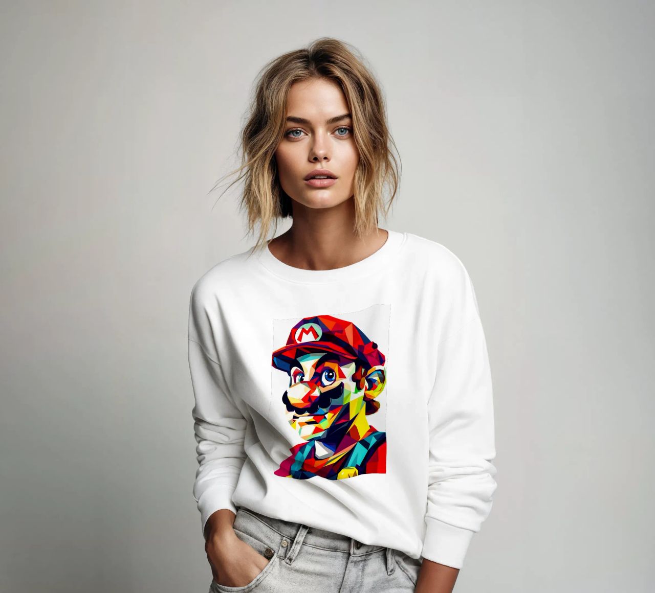 Wpap Mario felpa da HopeStudio