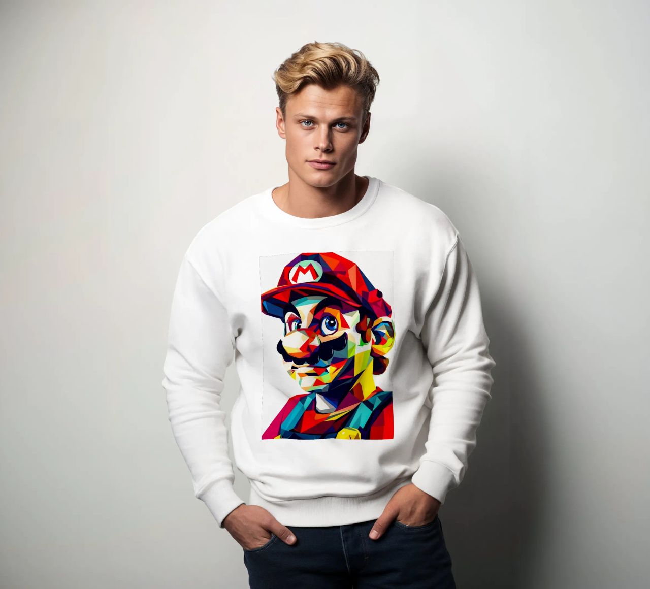 Wpap Mario felpa da HopeStudio