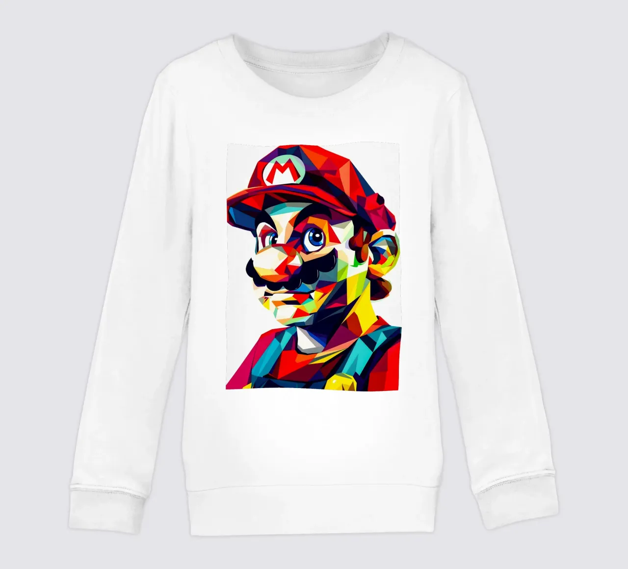 Wpap Mario felpa bambino da HopeStudio