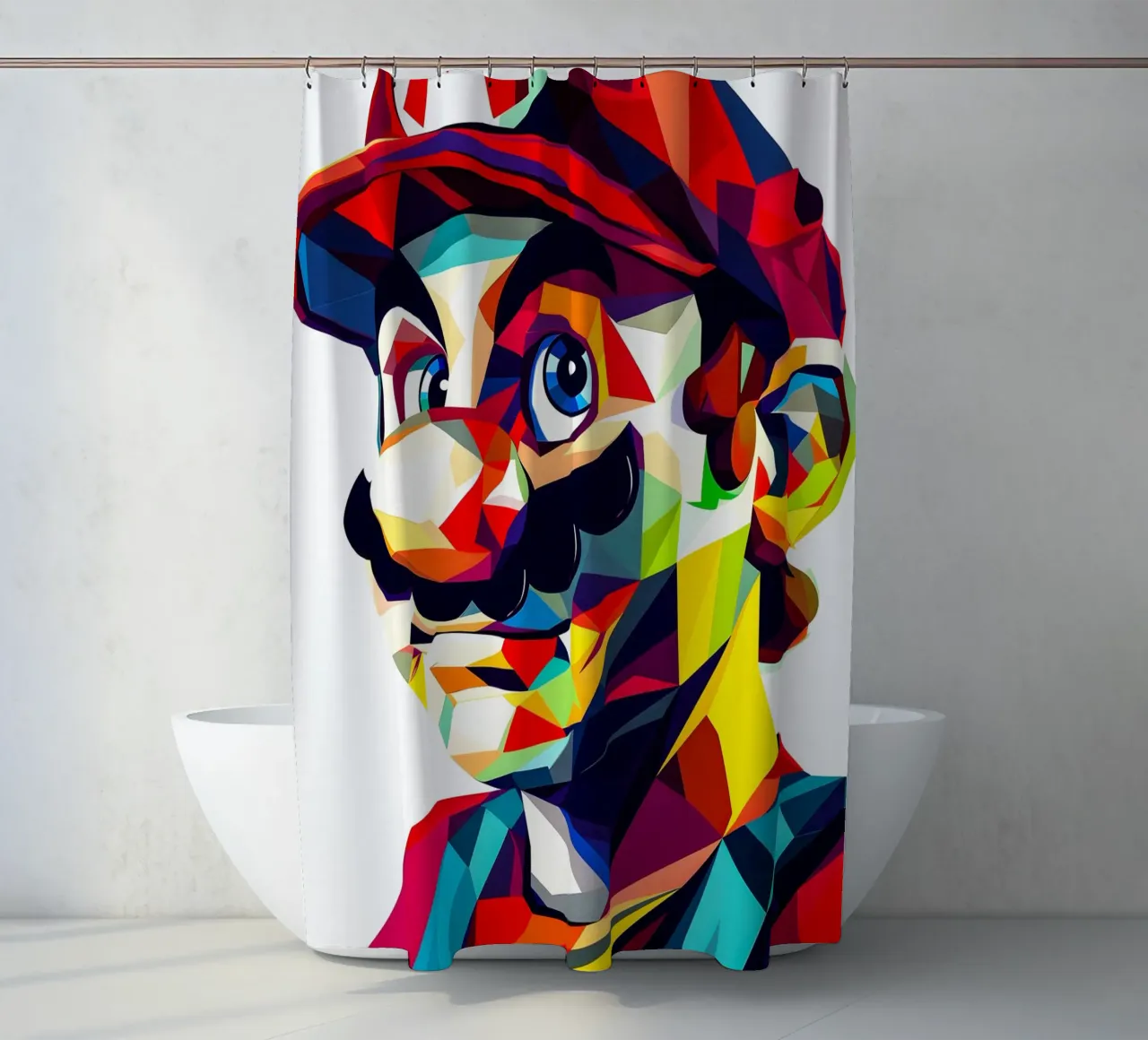 Wpap Mario Duschvorhang von HopeStudio