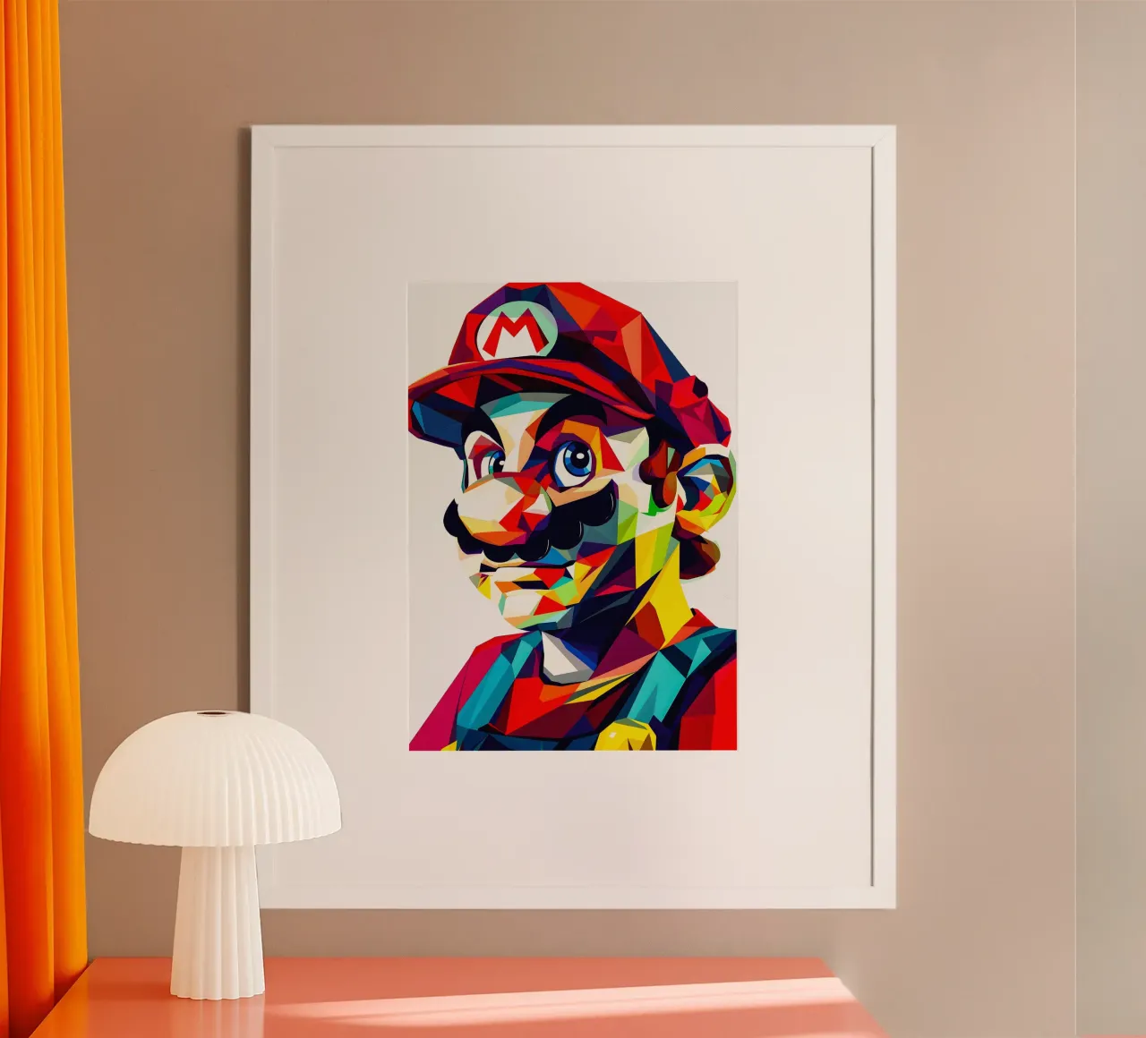 Wpap Mario poster da HopeStudio